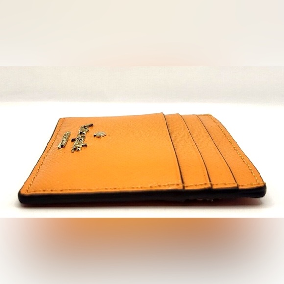 Kate Spade Madison Small Slim Card Holder Tumeric KC582 - Picture 3 of 10